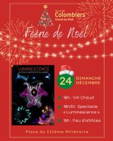 Affiche Féérie de Noël Colombiers 2023 © Ville de Colombiers