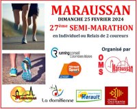 27ème Semi-Marathon de Maraussan © Office Municipal des Sports de Maraussan